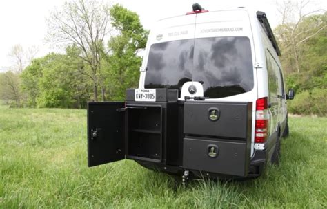 metal boxes for camper|backwoods camper van storage box.